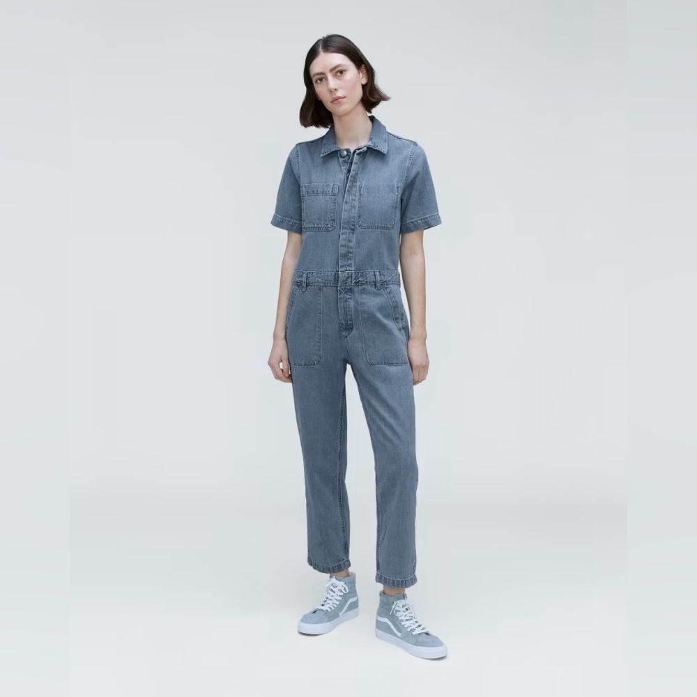 Everlane Jean Coverall jumpsuit size 12, blue
